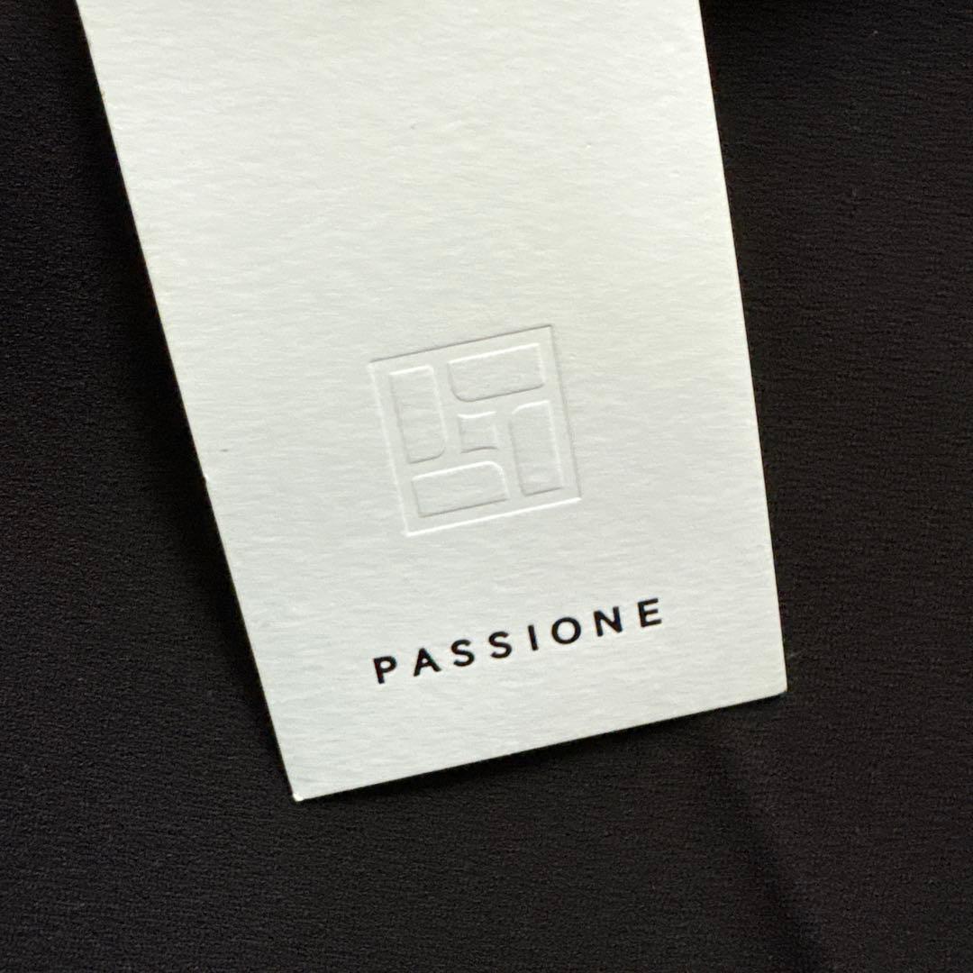 新品　passione 定価¥1万5180円　裏起毛　パンツ　黒　スコットクラブ