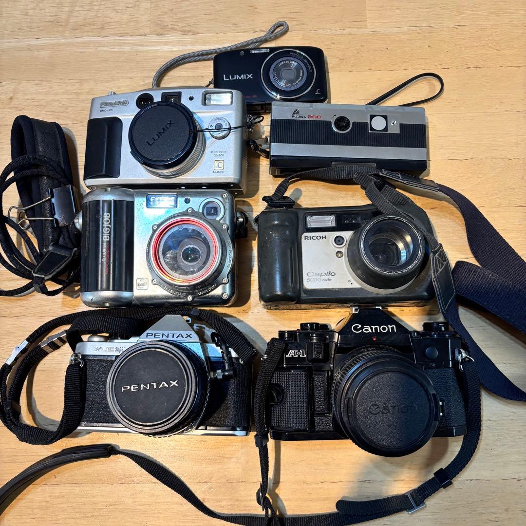 【ジャンク】カメラまとめ売り 7台
