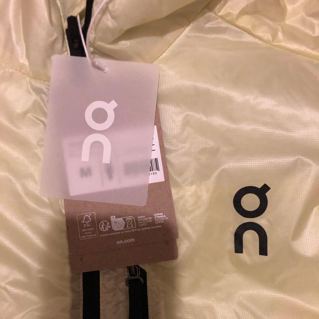 On(オンWeather Vest ウェザー ナイロンベスト イエロー M