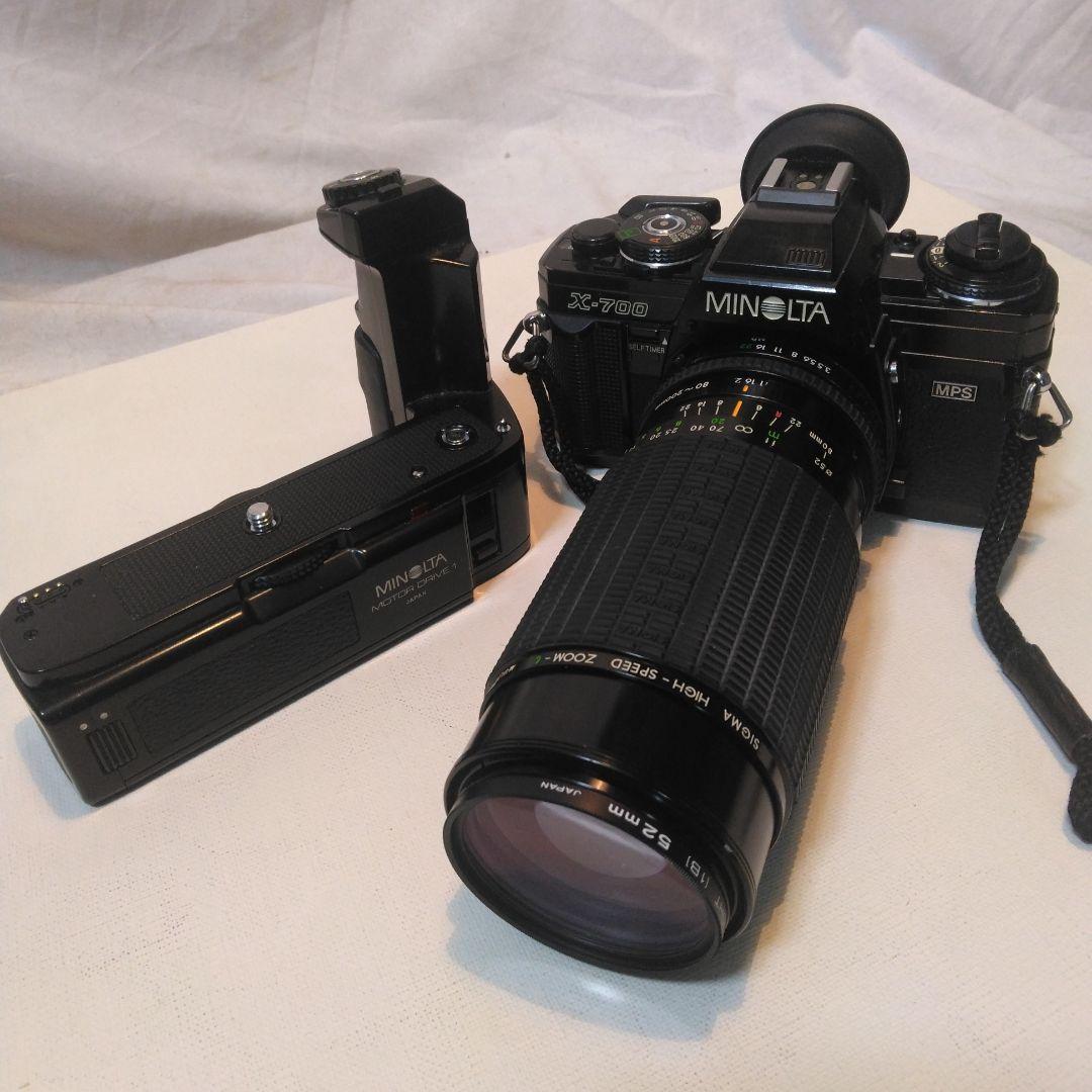 動作撮影未確認　MINOLTA X-700 一眼レフカメラ