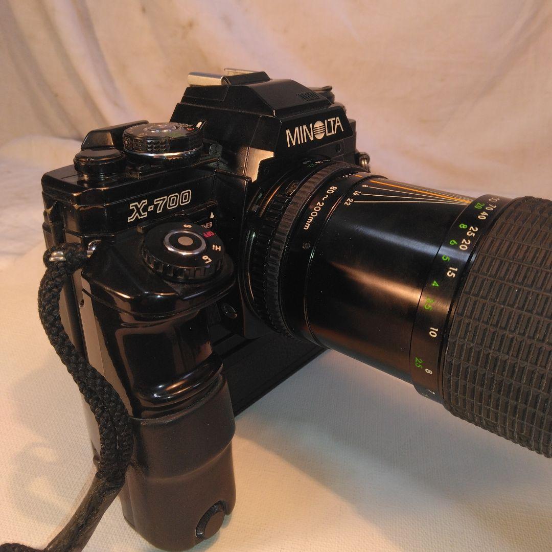動作撮影未確認　MINOLTA X-700 一眼レフカメラ
