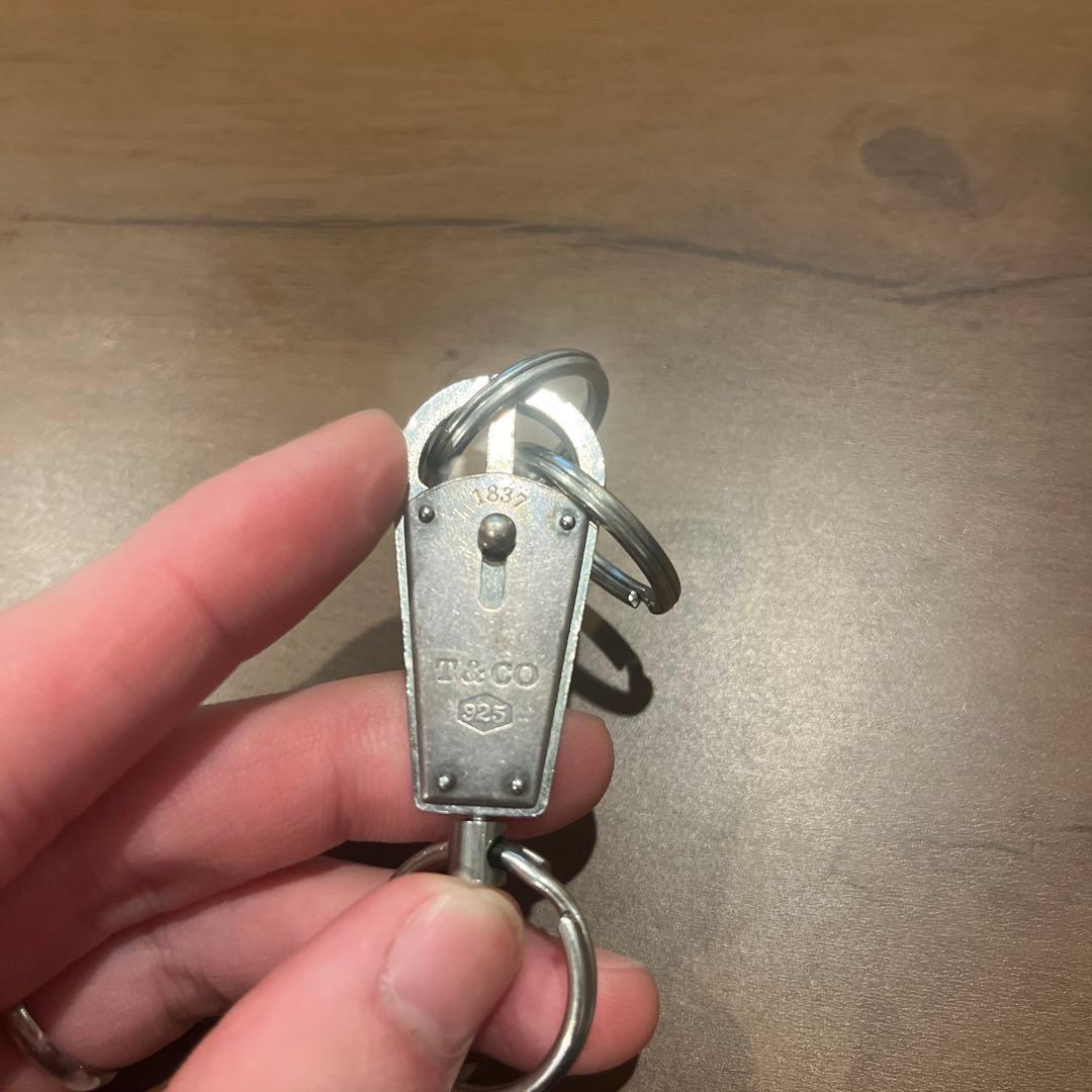 TIFFANY & Co. ティファニー バレットキーリング シルバー925