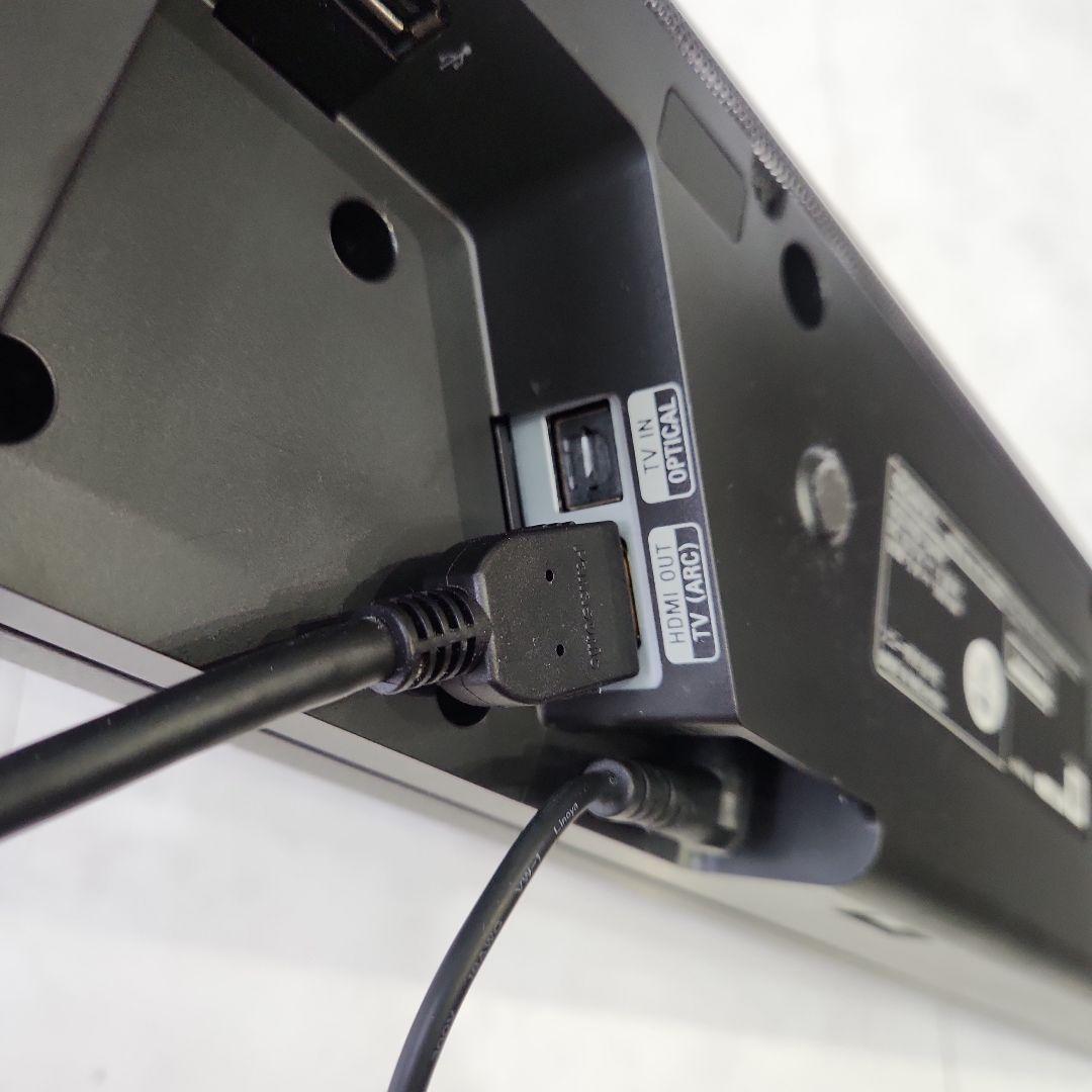 ソニー コンパクトサウンドバー HT-S200F ブラック 内蔵サブウーファー