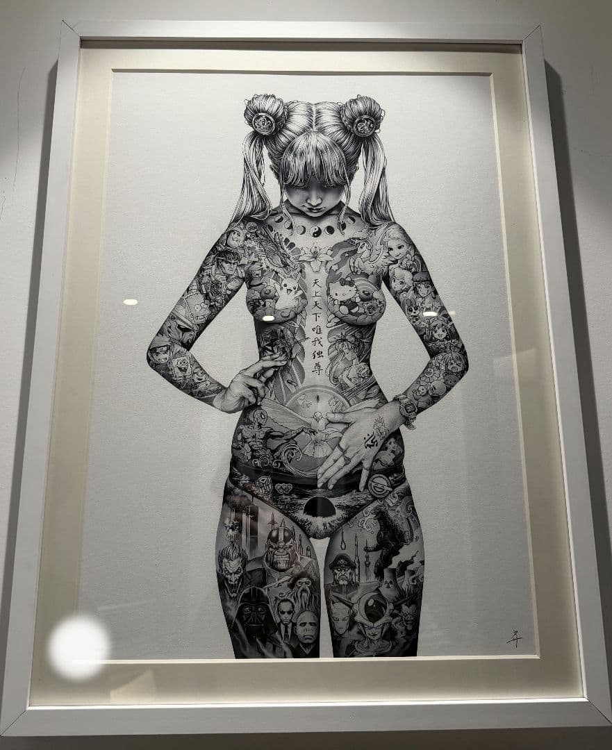 ち*る様 大友昇平「平成聖母」シルクスクリーン｜ED100｜SHDW限定