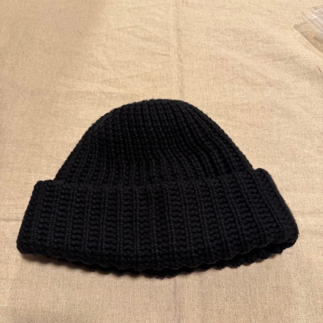 everyone COMESANDGOES ニットキャップ ブラック ennoy