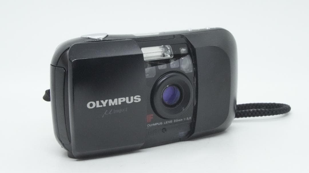 【A3129】 OLYMPUS μ オリンパス ミュー ブラック