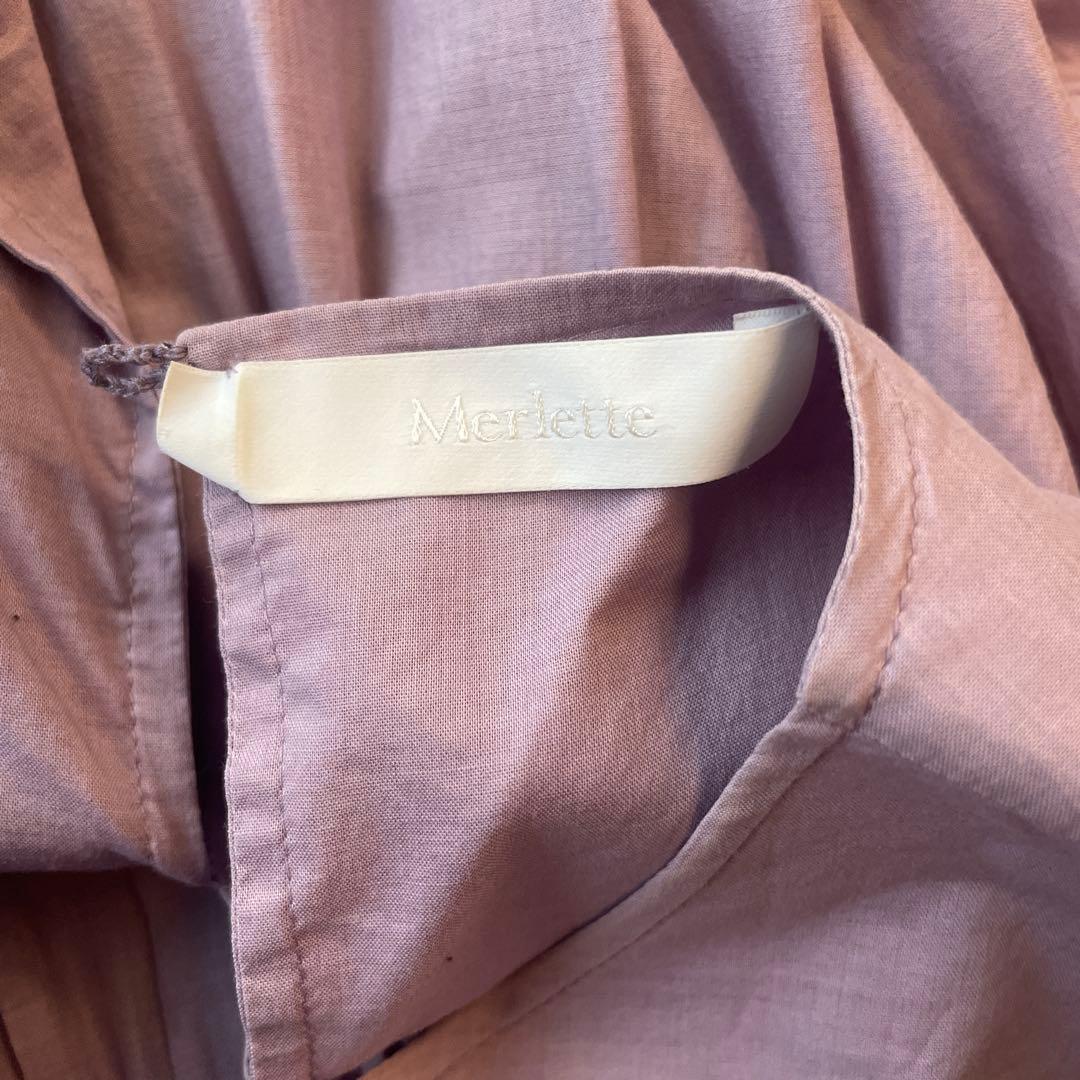 Merlette ティアードワンピース　ラベンダートゥモローランド購入cds