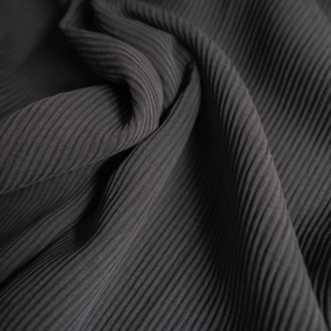 【希少タイプ】 00s old ブラック プリーツ ツータック ワイドスラックス