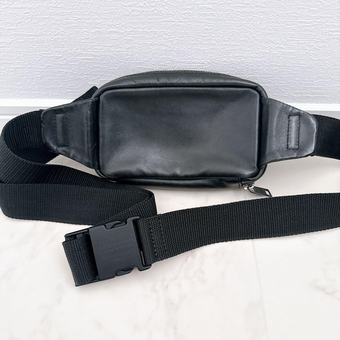 メゾンマルジェラmaison margiela 正規品 レザー ボディバッグ