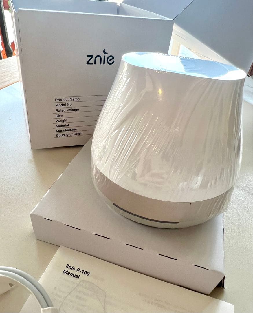 【新品未使用】Znie lite P-100 ホワイト 睡眠グッズ