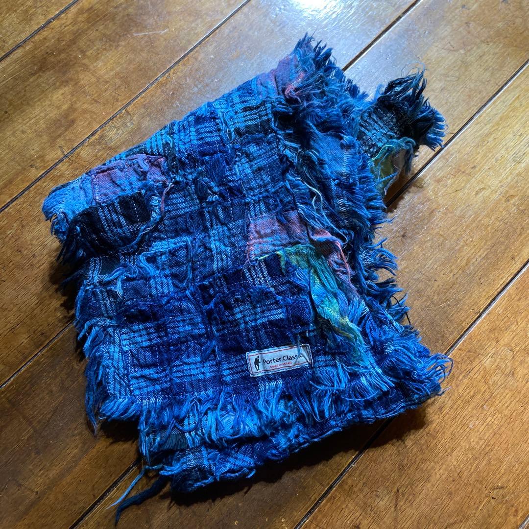 【最終値下げ】porterclassic パッチワークストール