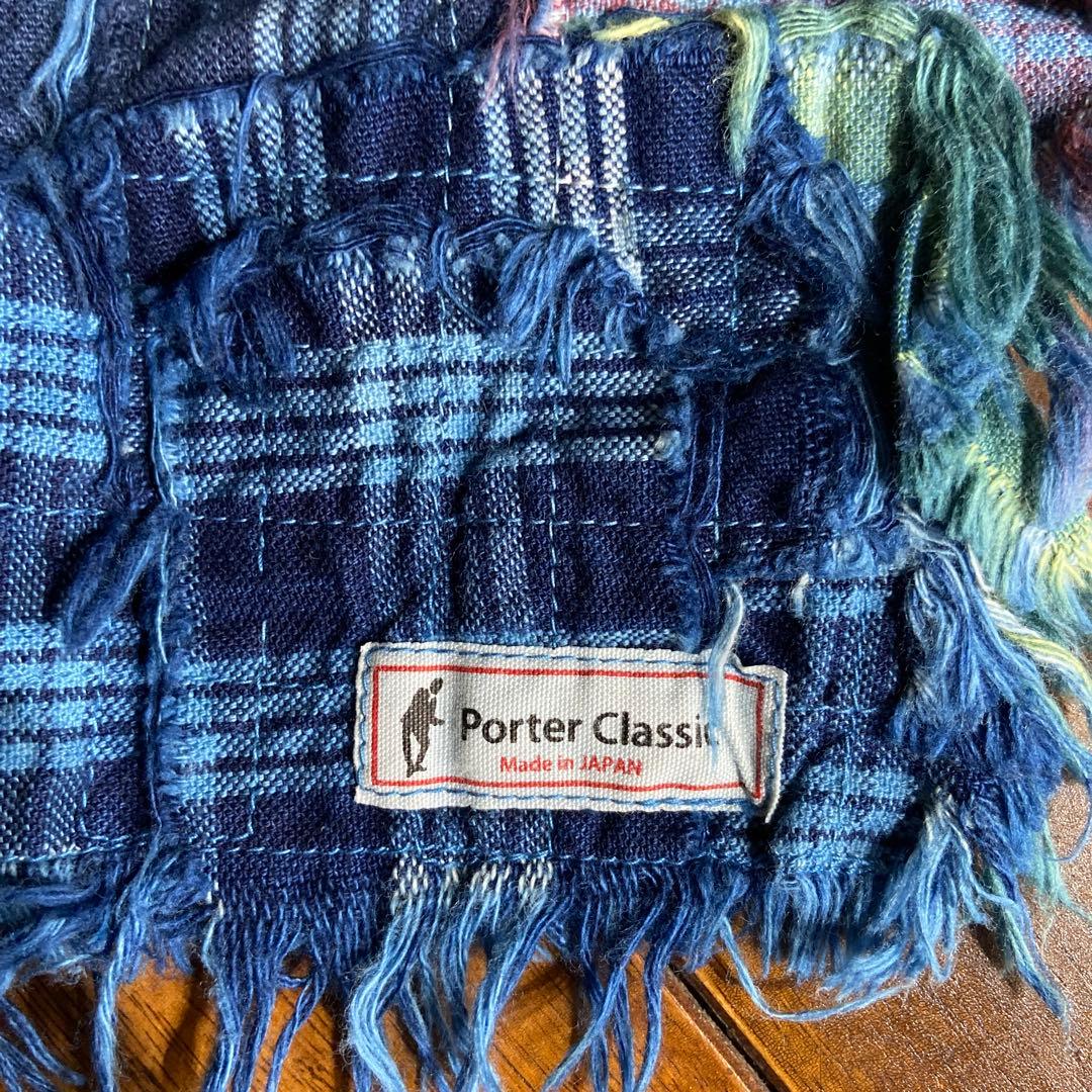 【最終値下げ】porterclassic パッチワークストール
