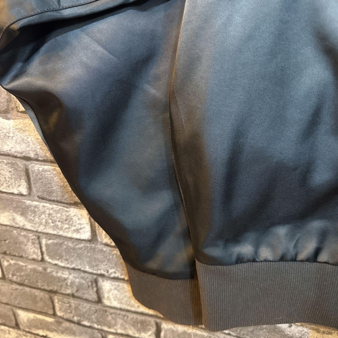 アディダス オリジナルス シュムーフォイル サテンボンバー 黒 L