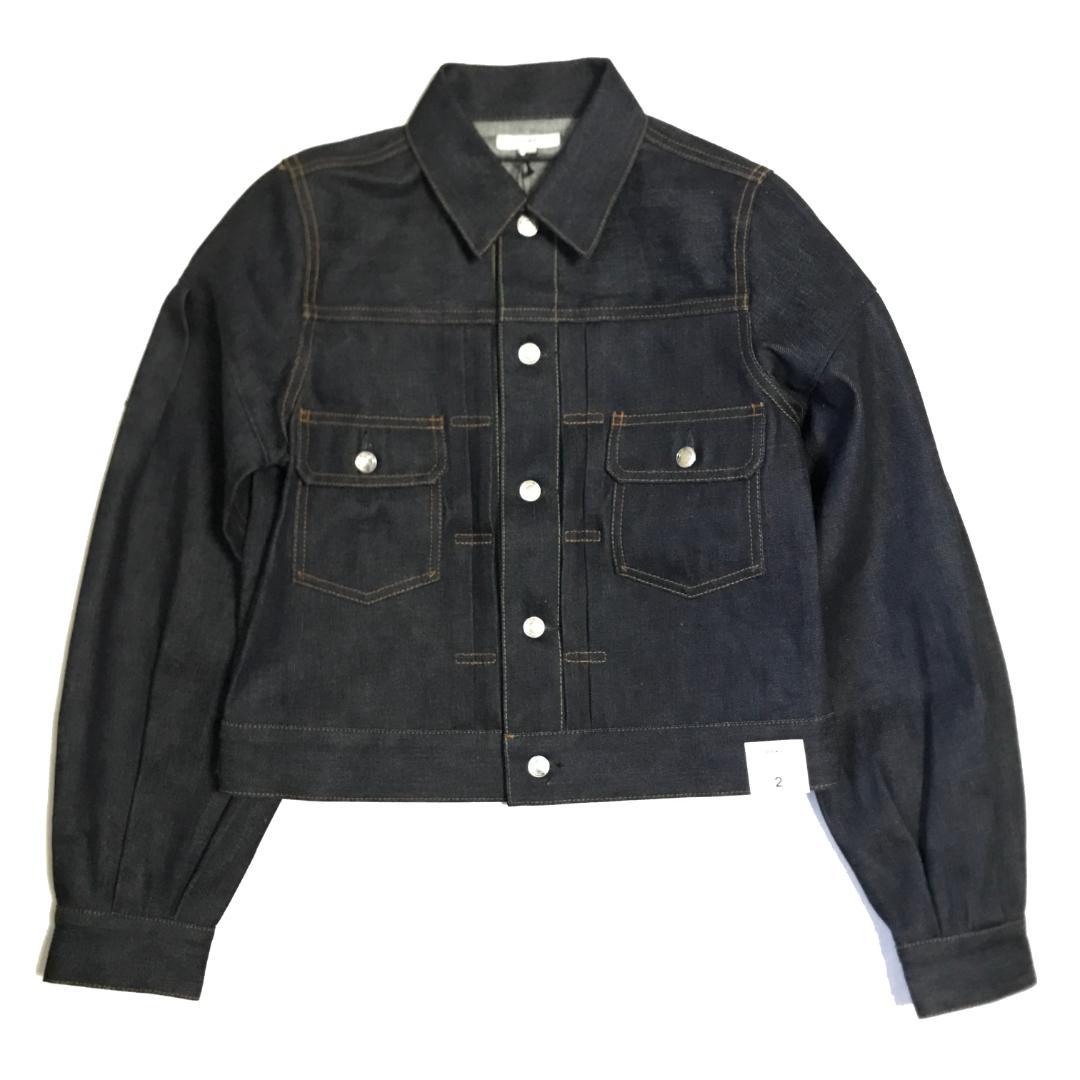 2　HYKE　25AW　バルーンスリーブ デニムジャケット　ハイク Gジャン