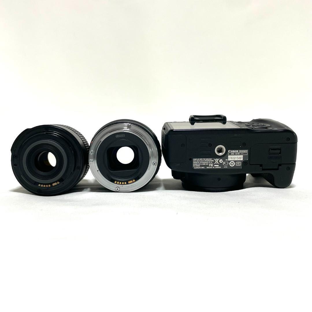 初心者デビューにおすすめ❣️ Canon EOS Kiss X3 ダブルレンズ