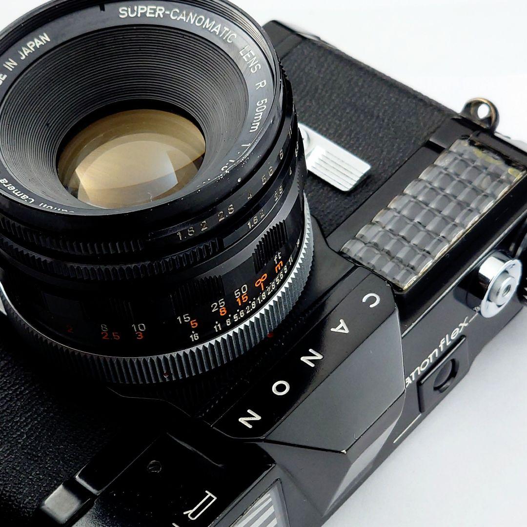 1962年 canonflex キヤノンフレックスRM　黒　レンズセット