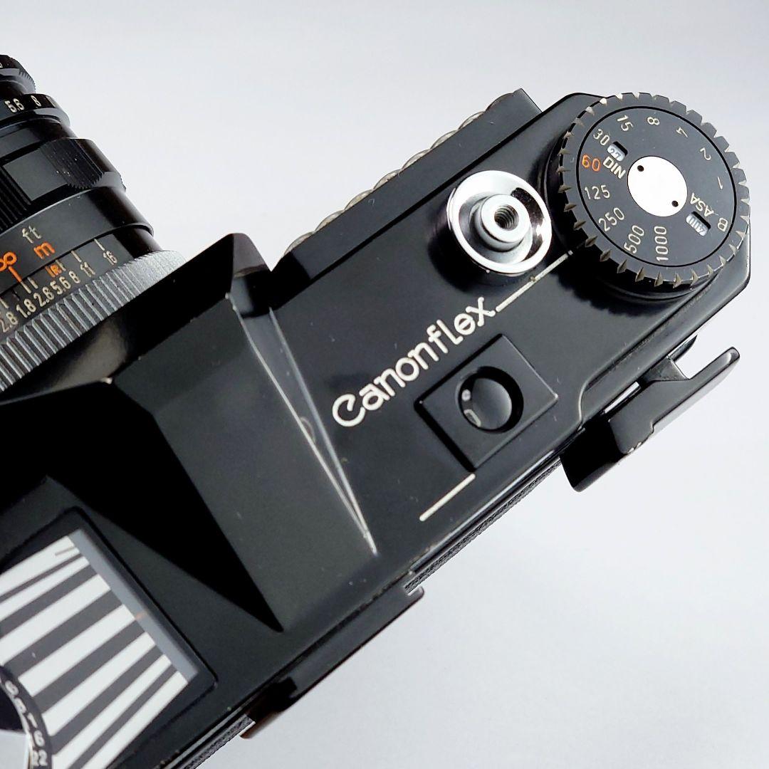 1962年 canonflex キヤノンフレックスRM　黒　レンズセット