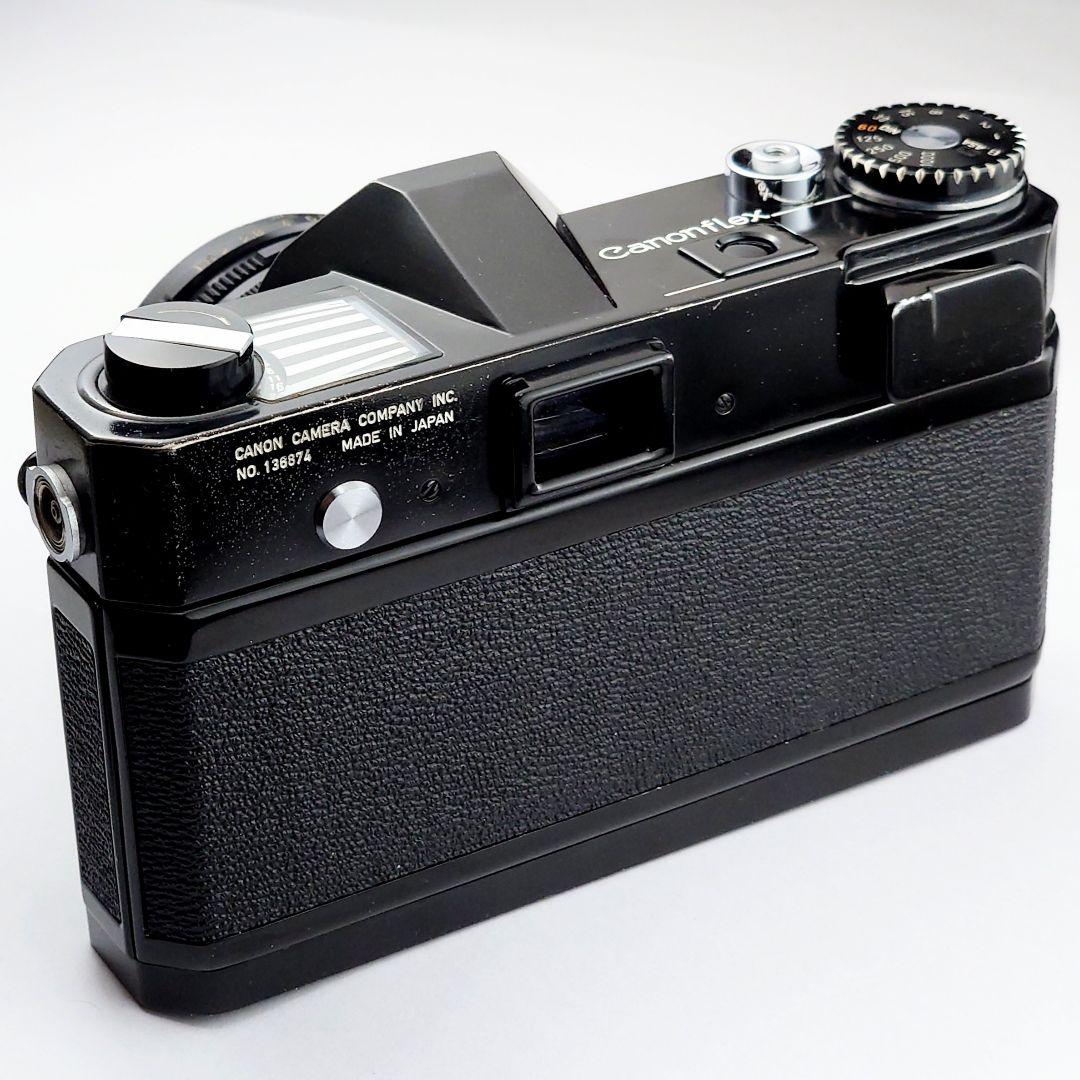 1962年 canonflex キヤノンフレックスRM　黒　レンズセット