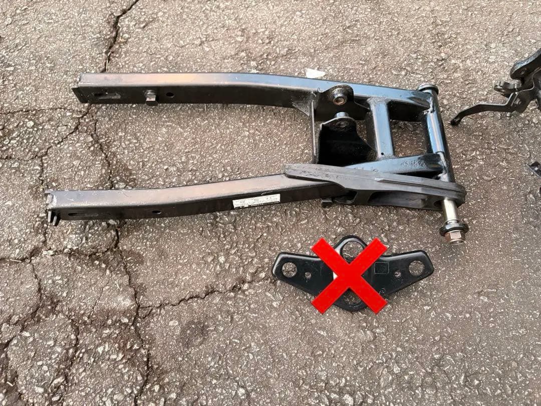 NS1フレーム スイングアーム 書類あり