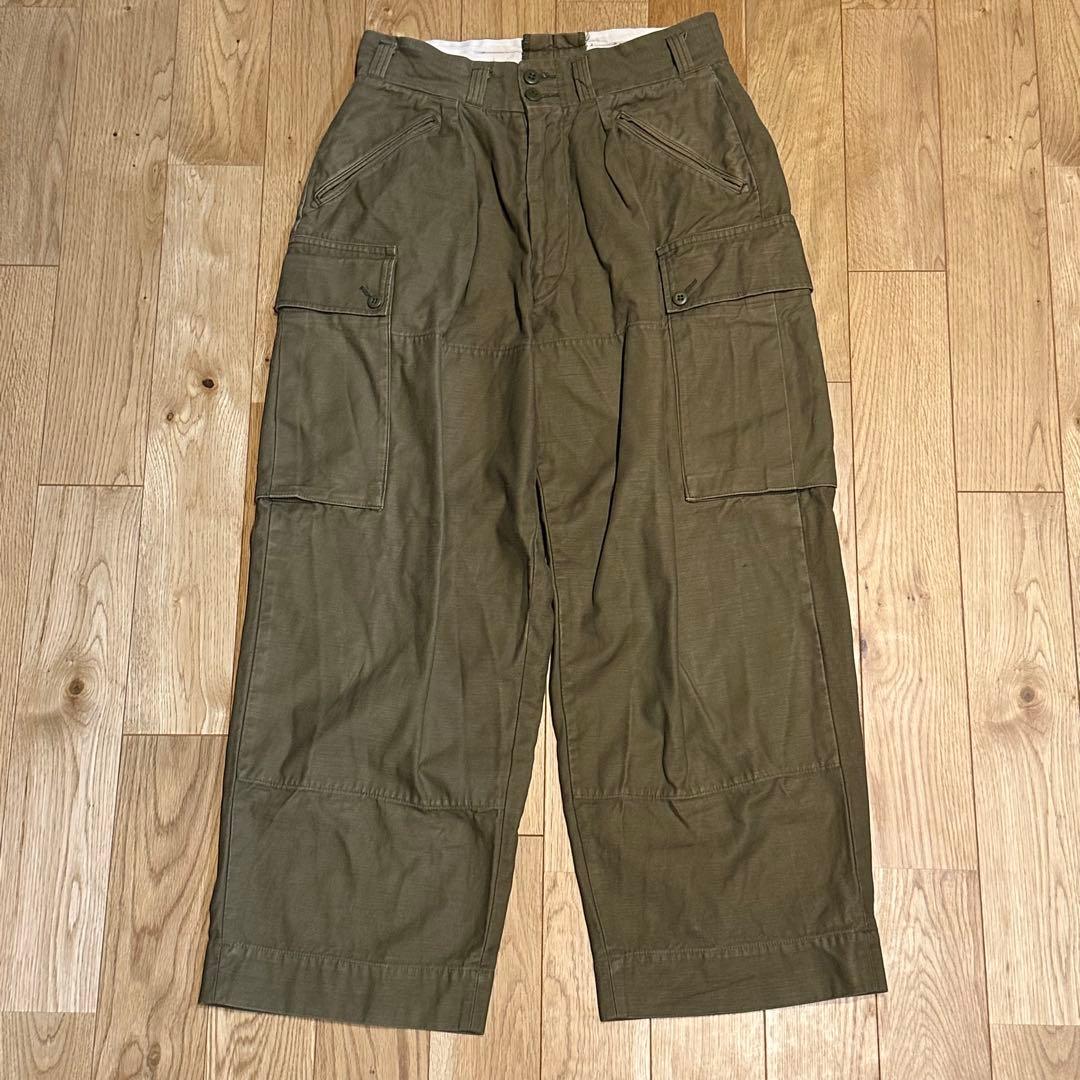 A.PRESSE MT Trooper Pants 22FW オリーブ名作パンツ