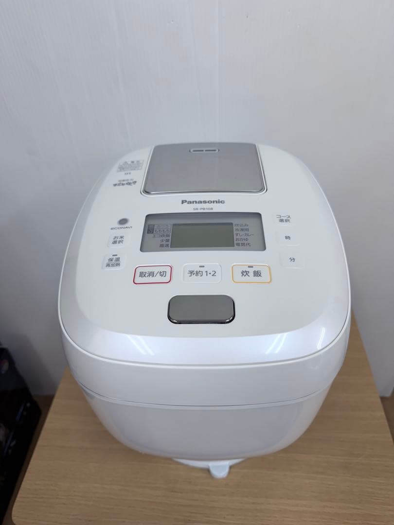 Panasonic 圧力IHジャー炊飯器 SR-PB108（2019年製）