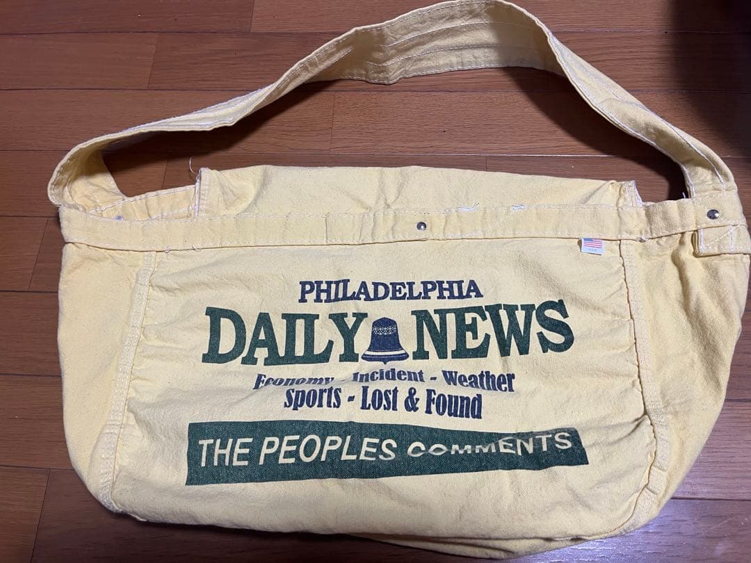 ショルダーバッグ newspaper bag made in usa