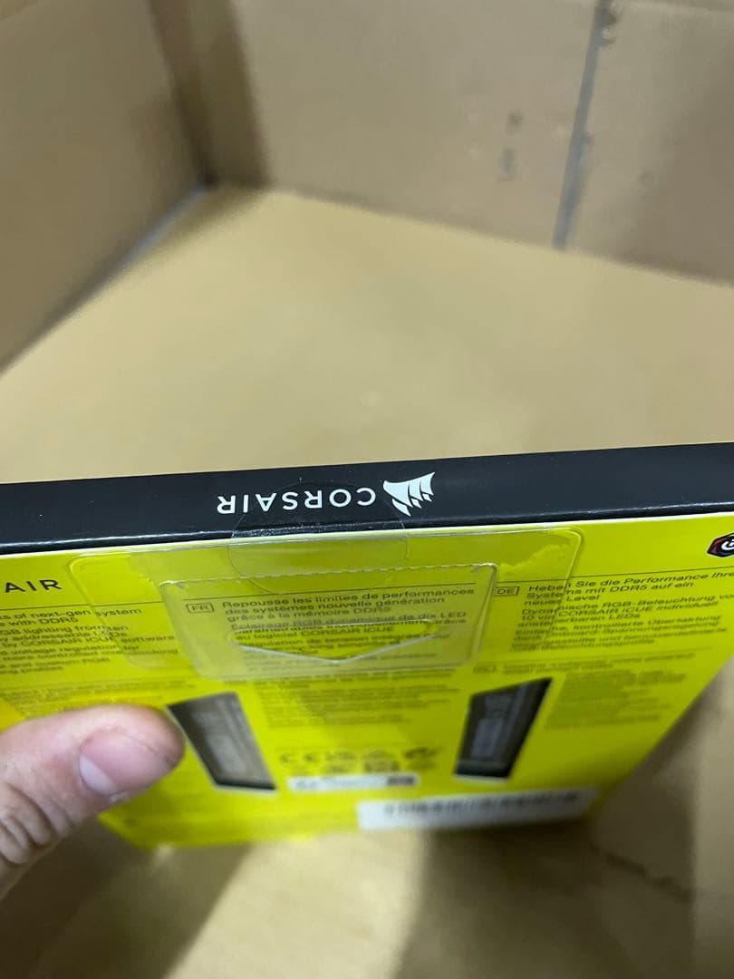 CORSAIR DDR5-5600MHz デスクトップPC用メモリ ブラック