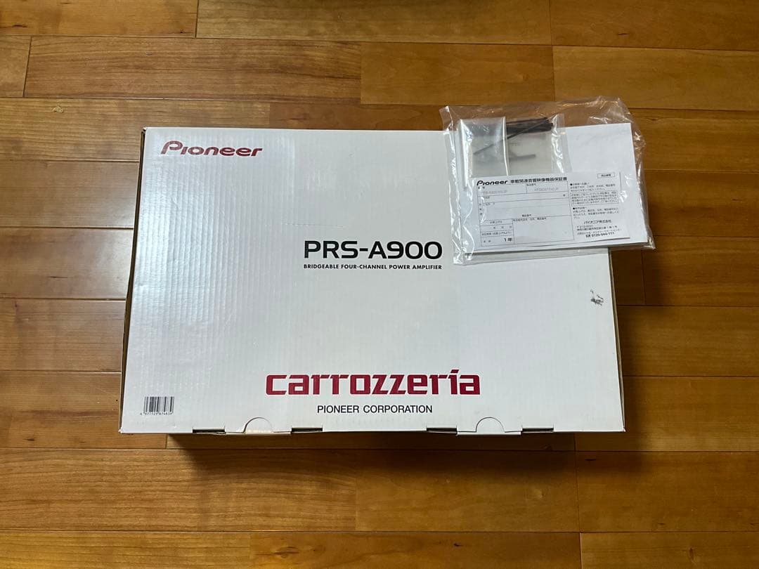 Pioneer carrozzeria PRS-A900 4Chパワーアンプ