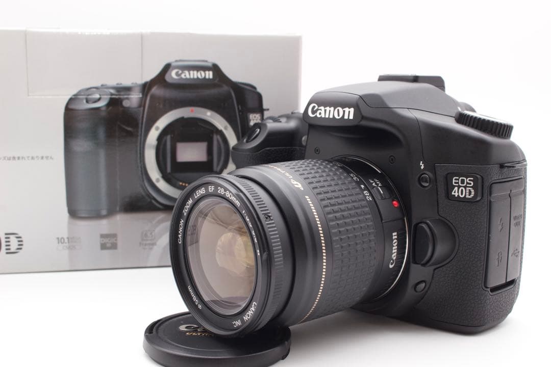 プロの愛した名機✨Canon EOS 40D レンズキット　美品　元箱　高速連写