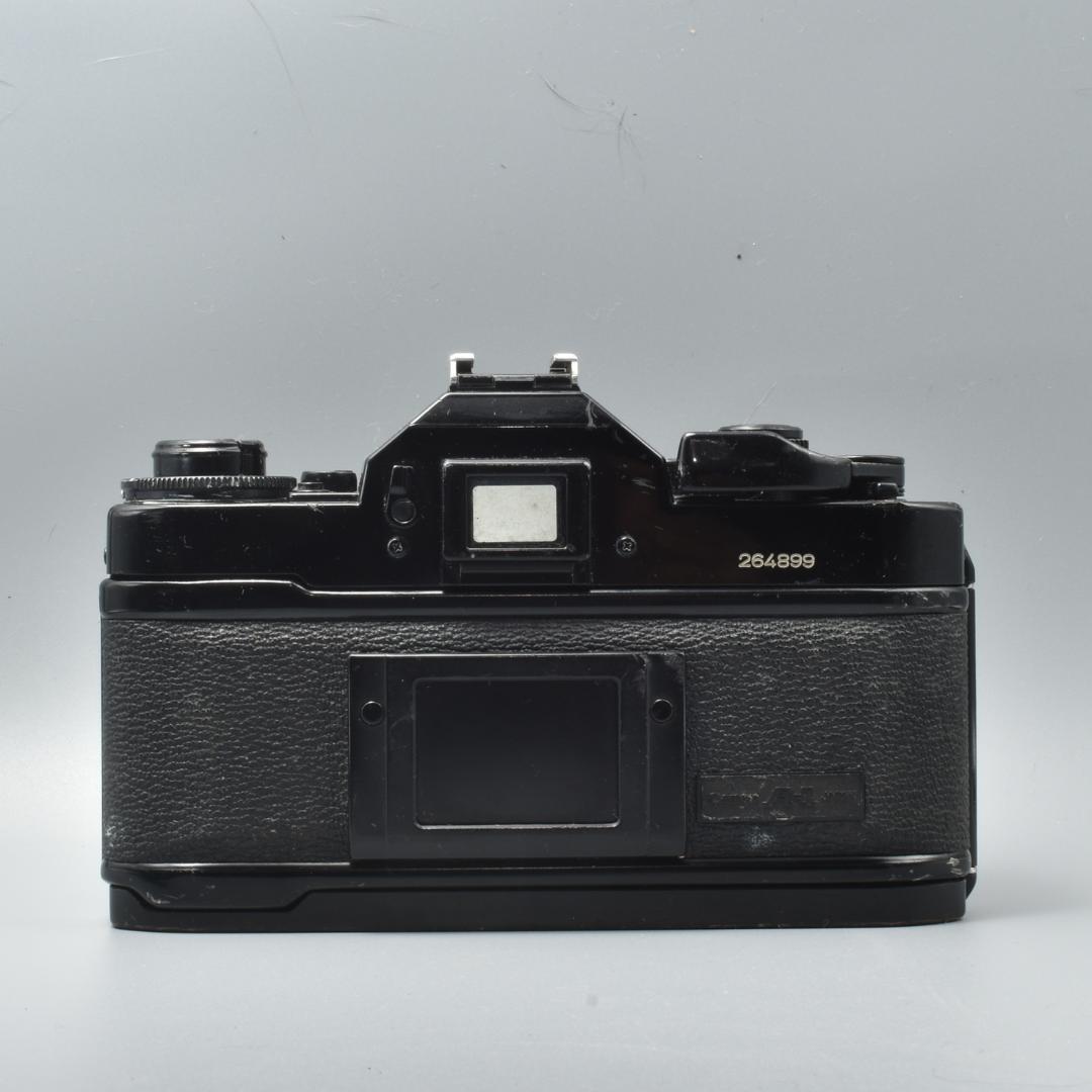 整備済 完動 Canon A-1 ボディ Black 露出計OK AE機能OK