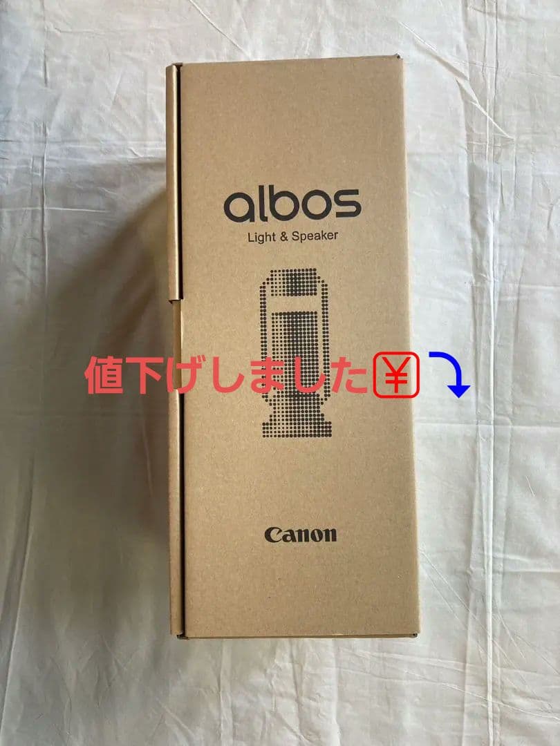 更に値下げしました。　キヤノン　ライト&スピーカー　ブラック