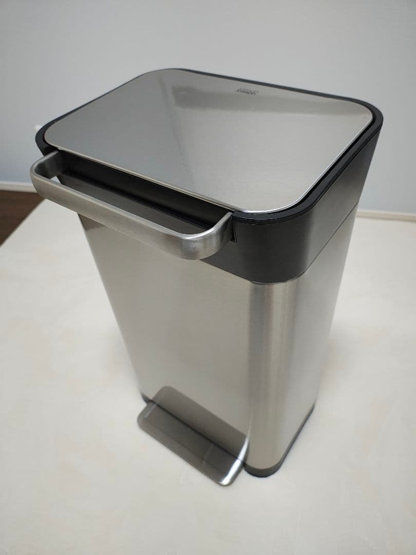 JosephJoseph 圧縮ゴミ箱 クラッシュボックス 30L ステンレス