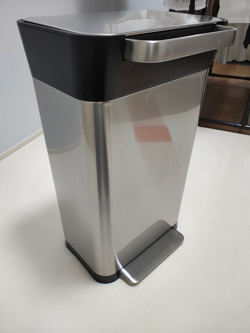 JosephJoseph 圧縮ゴミ箱 クラッシュボックス 30L ステンレス