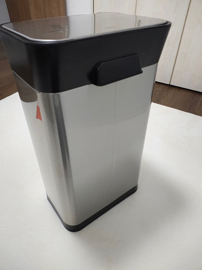 JosephJoseph 圧縮ゴミ箱 クラッシュボックス 30L ステンレス