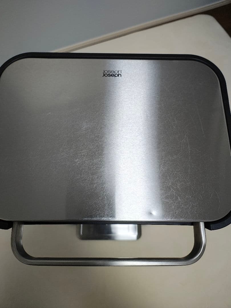 JosephJoseph 圧縮ゴミ箱 クラッシュボックス 30L ステンレス
