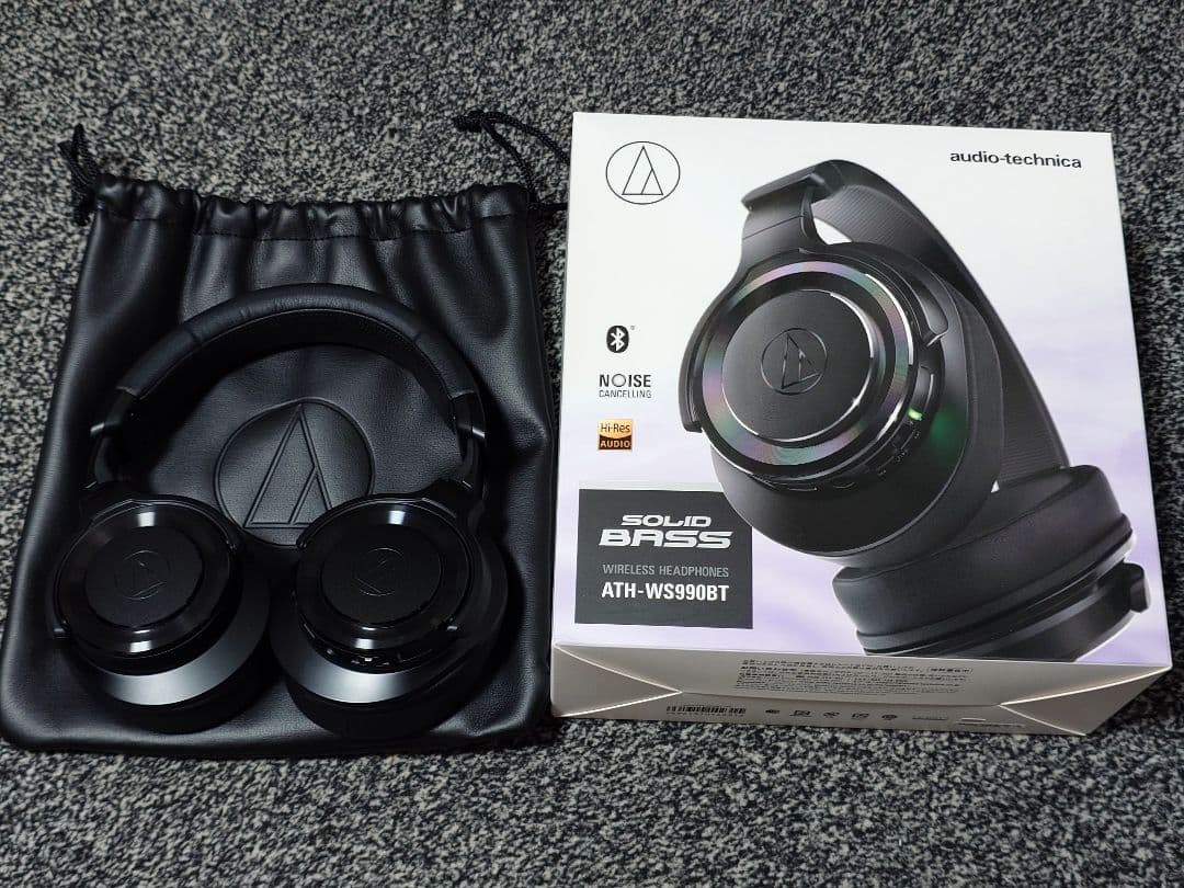 audio-technica ATH-WS990BT ワイヤレスヘッドホン
