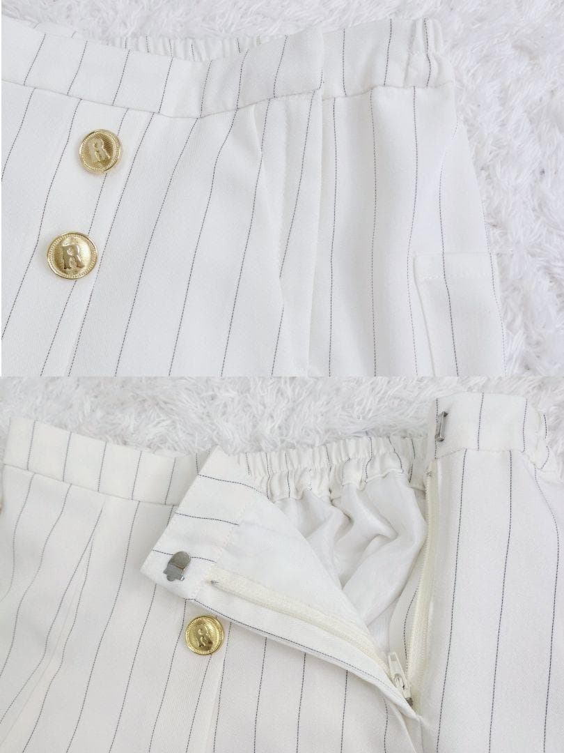 レピピアルマリオ　フォーマル　セーラー セットアップ　金ボタン ダブルボタン