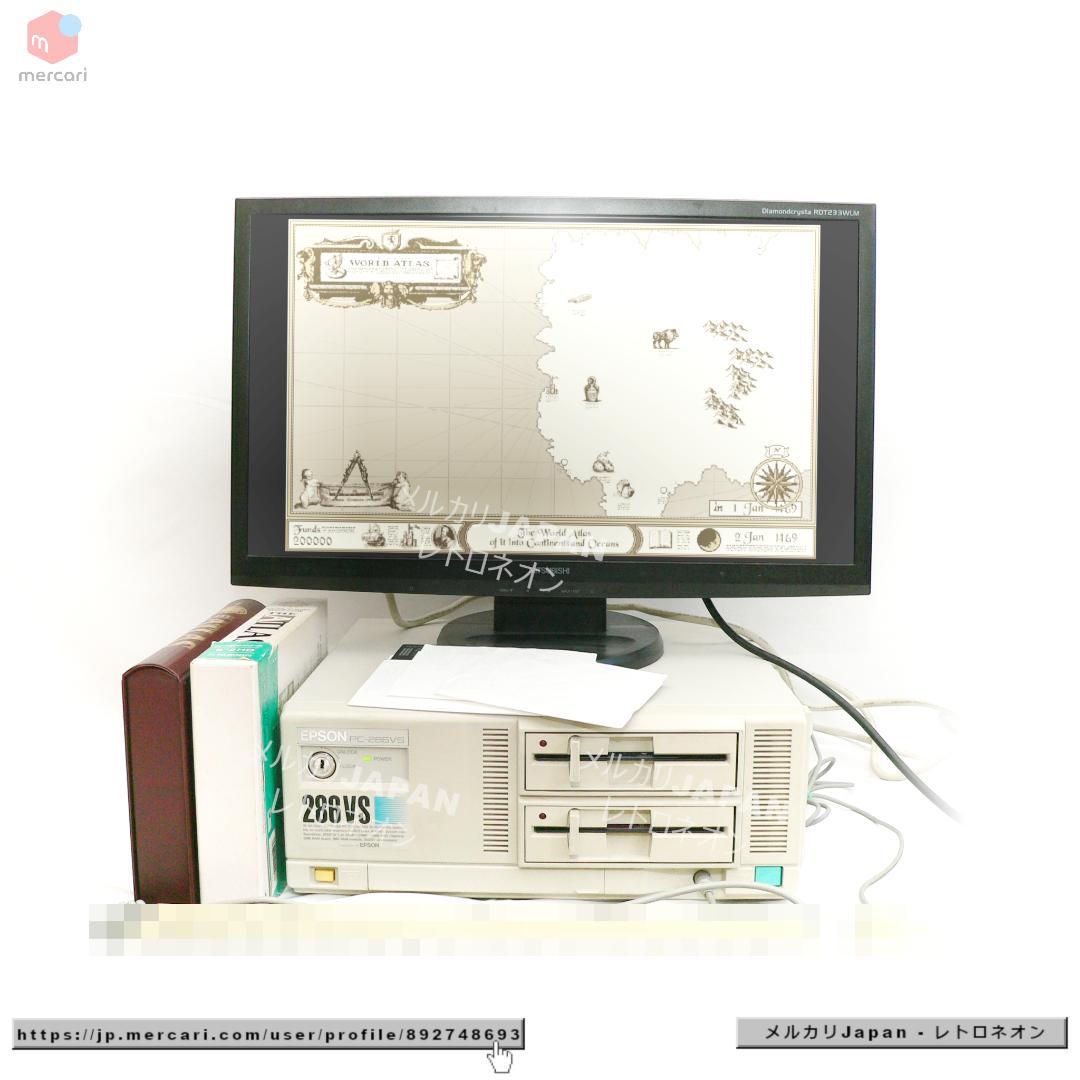 EPSON PC-286VS フルメンテナンス26K FMサウンドPC-9801