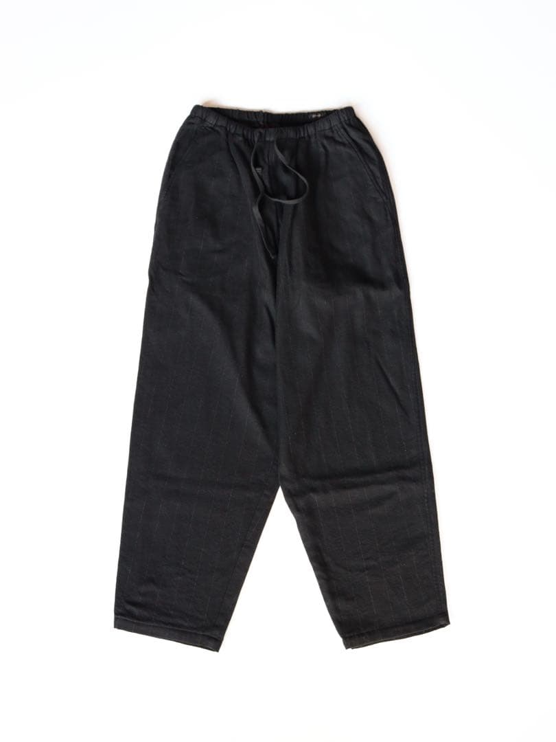 COMOLI / ストライプテーパードパンツ