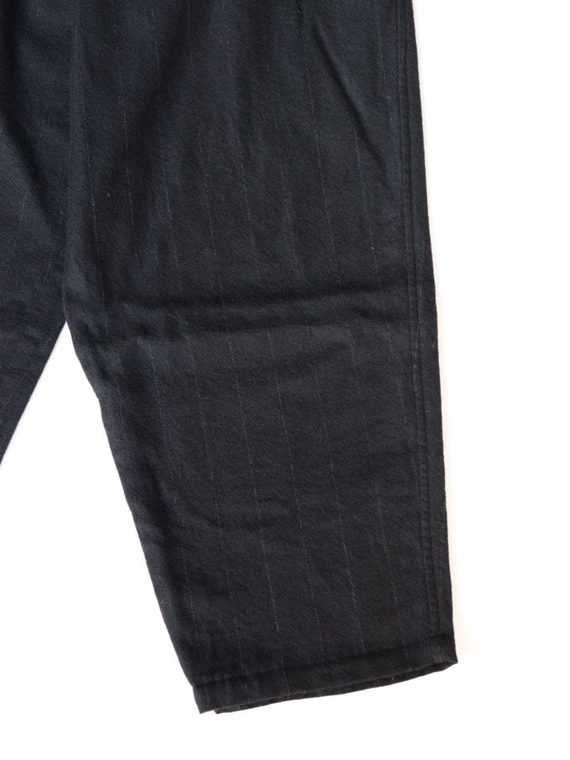 COMOLI / ストライプテーパードパンツ