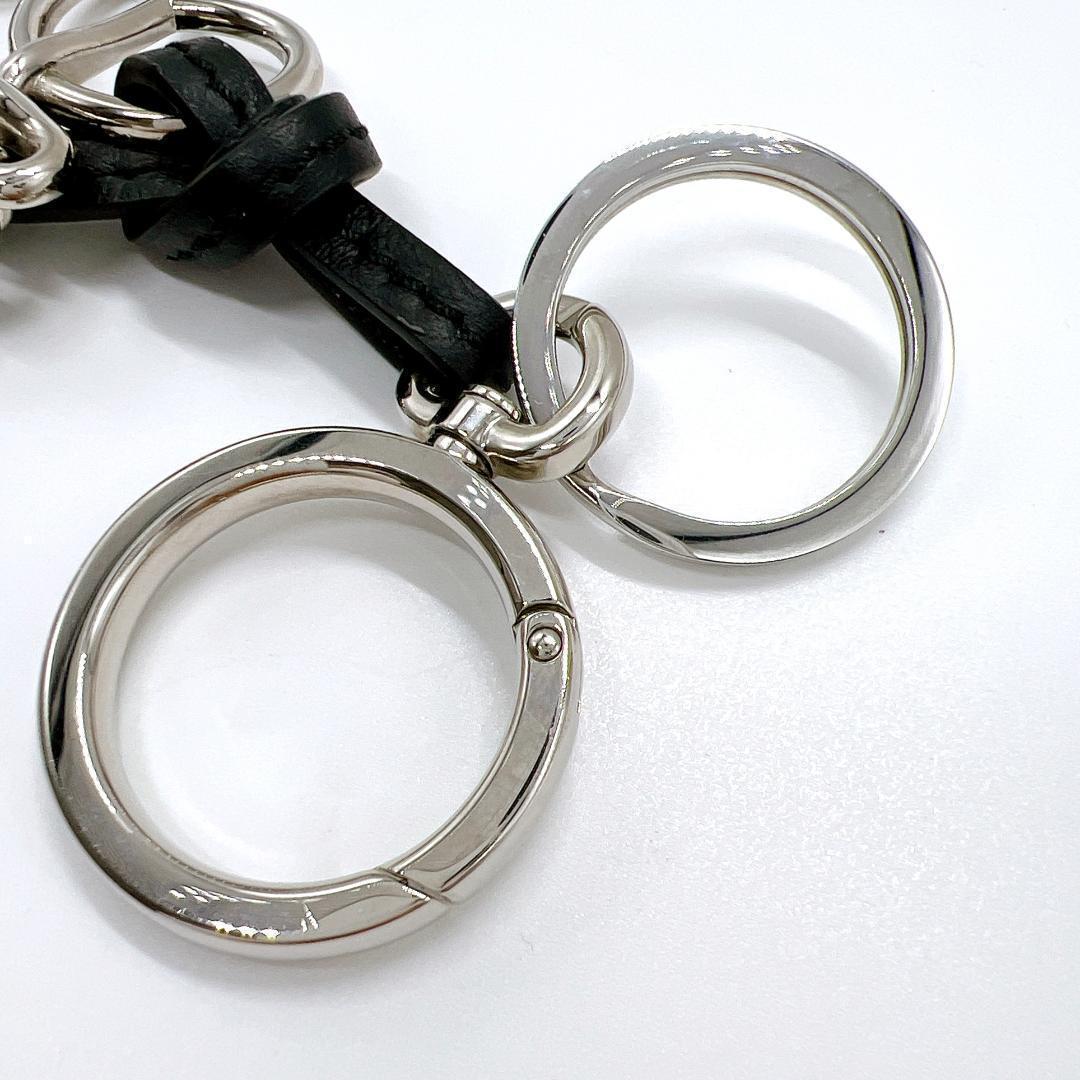 ロエベ LOEWE アナグラム キーホルダー チャーム バッグチャーム シルバー