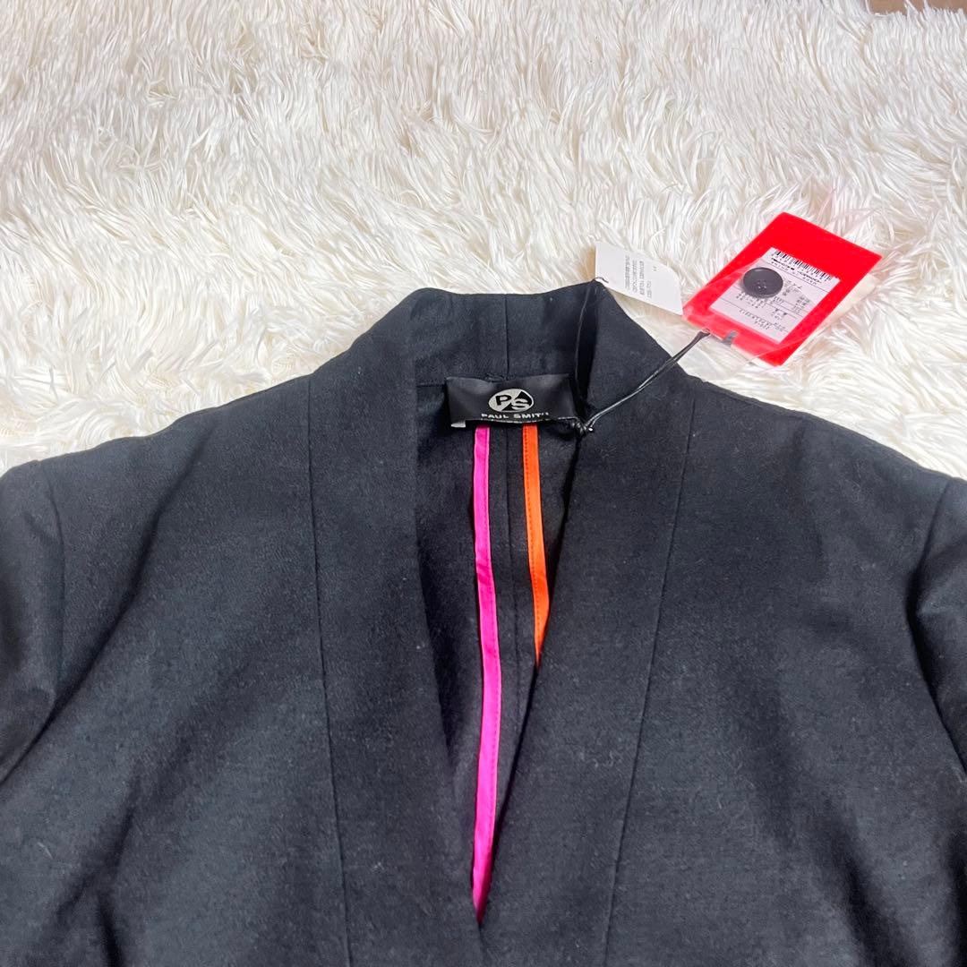 【新品】タグ付き ポールスミス ウール ノーカラー ジャケット サイズ46