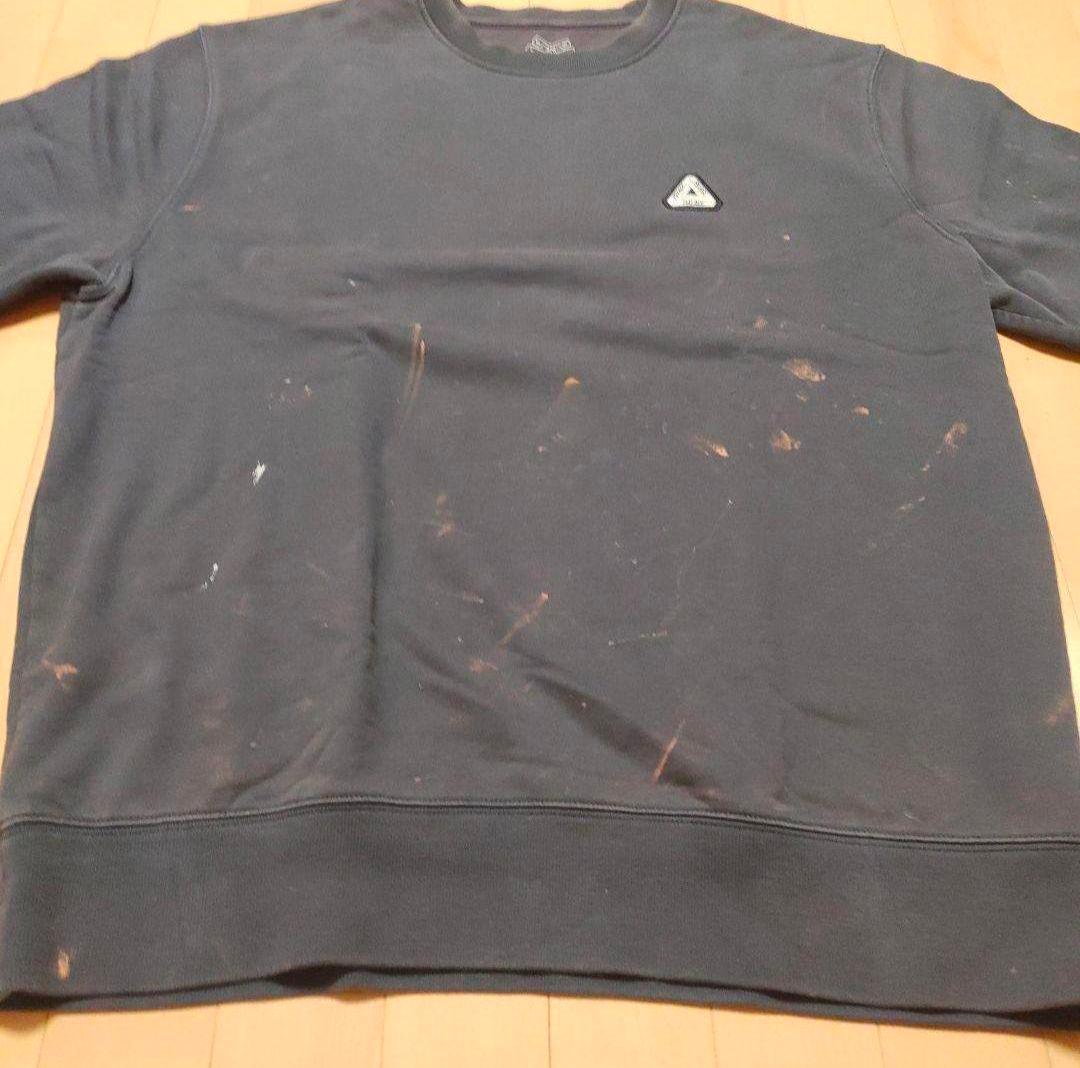 PALACE SKATEBOARDS パレス ワンポイント ペイント スウェット