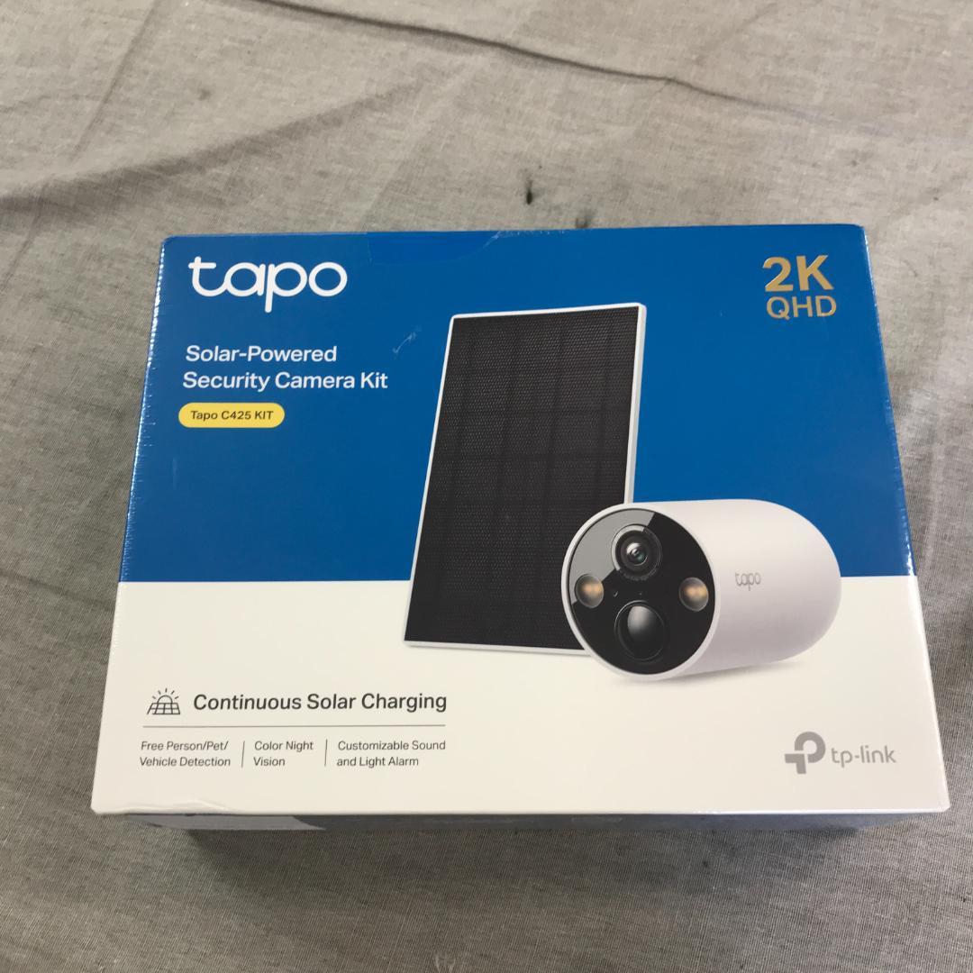 未開封　TP-Link カメラ 屋外 ソーラー Tapo C425 KIT