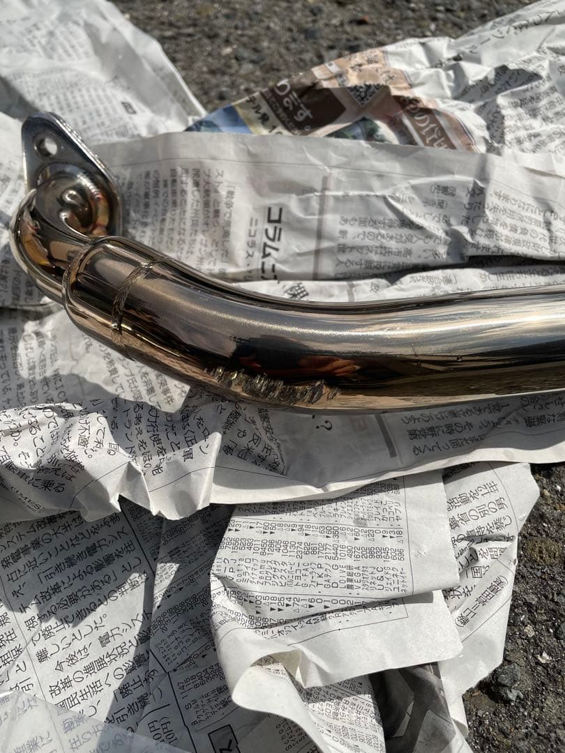 ホンダズーマーFI車に取り付け可能 リアライズのステンレスマフラー