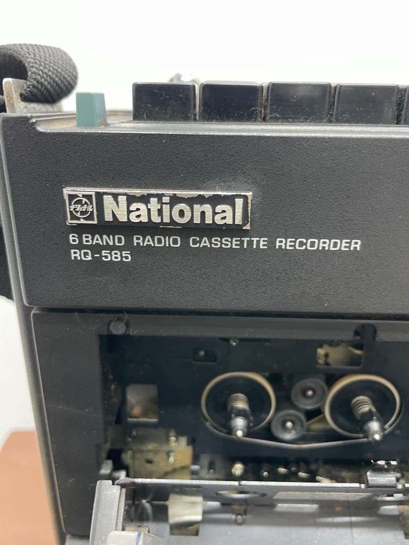 通電確認済み⭐︎希少⭐︎ ナショナル RQ-585 ラジオ ジャンク品