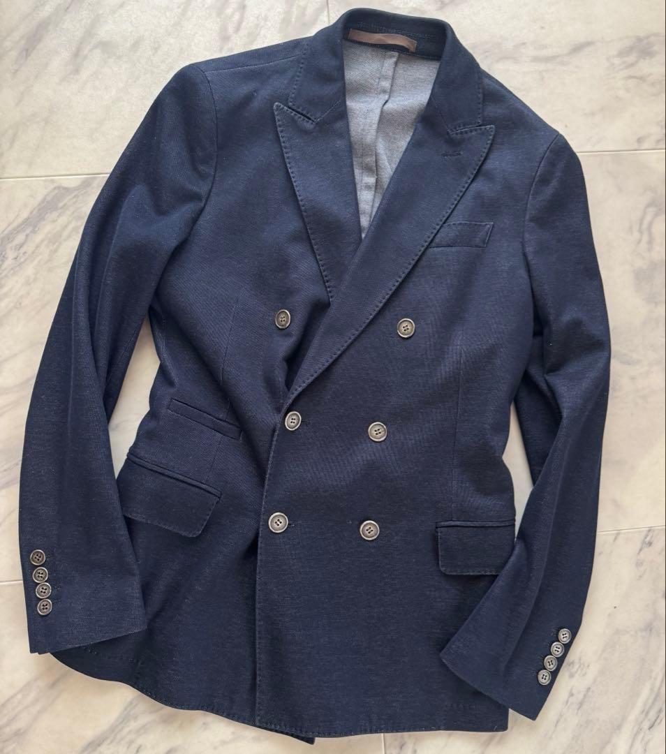 【美品】eleventy(イレブンティ)のウールダブルジャケット