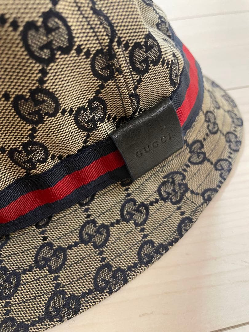 GUCCI GGパターン バケットハット