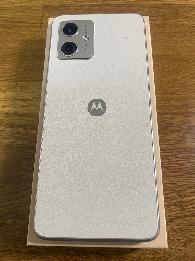 【連休値下】moto g64y 5G 128GB バニラクリーム＜Yモバイル＞