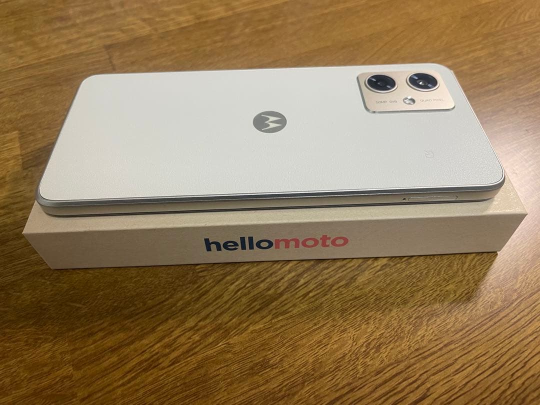 【連休値下】moto g64y 5G 128GB バニラクリーム＜Yモバイル＞